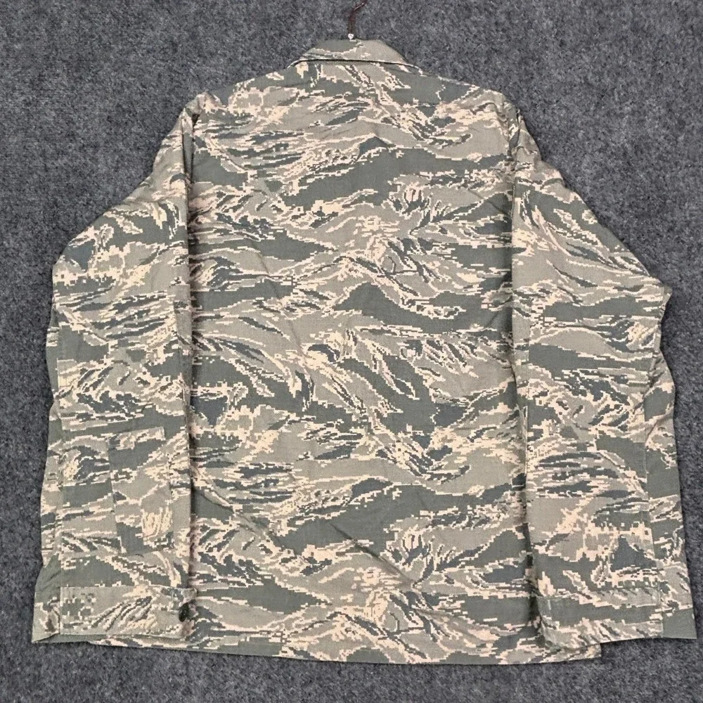 US Air Force ABU Digital Tiger Stripe Camo Utility Jacket Staff Sergeant 40R